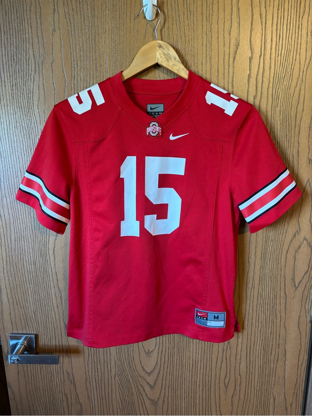 Nike Kids Red Ohio State #15 Football Jersey